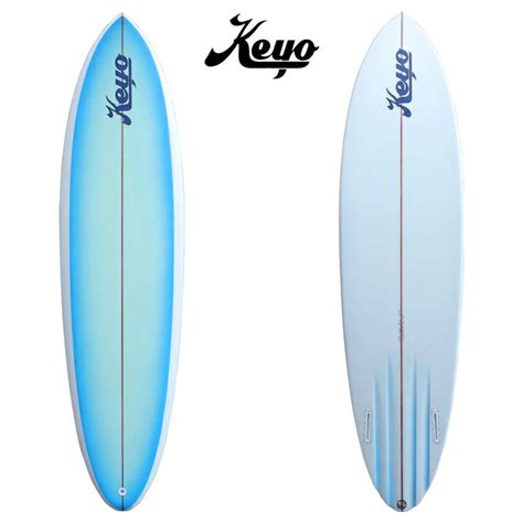 Keyo Surfboards The Twin Pin 610” Surfboard Longboard Slowlife