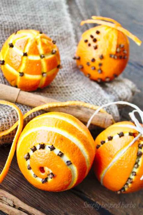 How To Make Dried Orange Clove Pomander Balls For Christmas