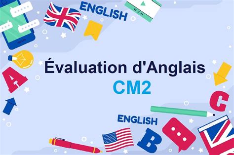 Évaluation d anglais CM2 exercices et fiches Prof Innovant