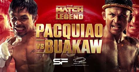 Manny Pacquiao vs Buakaw Banchamek exhibition set for April 20 - Bad ...