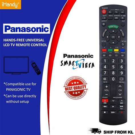 PANASONIC Compatible For Pana Sonic LED LCD Smart Viera TV Remote