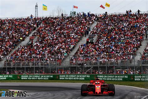 Sebastian Vettel Ferrari Circuit Gilles Villeneuve Racefans