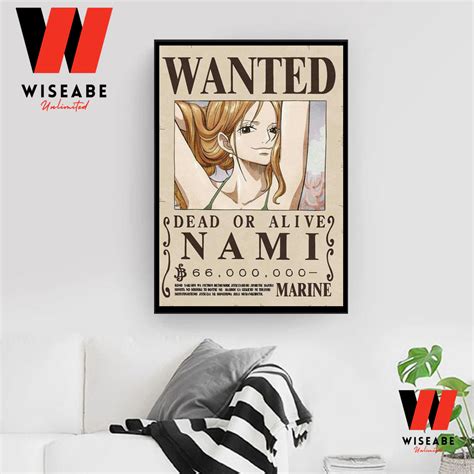 Nami Navigator Enies Lobby Arc One Piece Wanted Poster One Piece