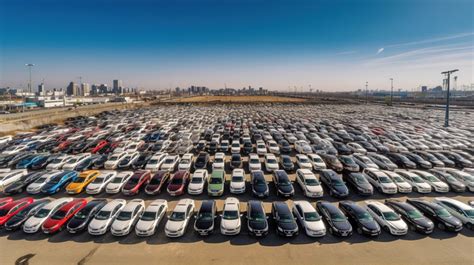 Parking Lot An Aerial View Of A Full Cars Backgrounds | PSD Free ...