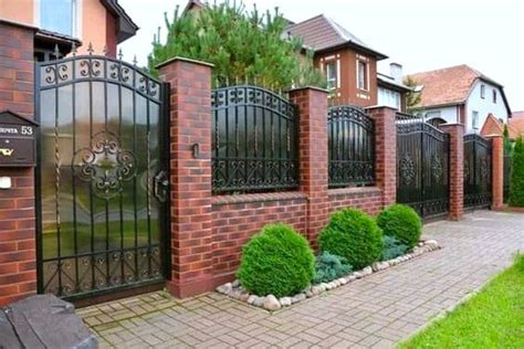 15 Modelos De Rejas Para El Frente De Tu Casa Con Columnas