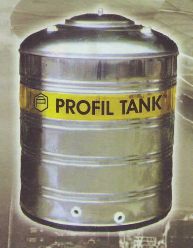 Profil Tank Tandon Stainless Steel Tangki Datar Profil Ps D