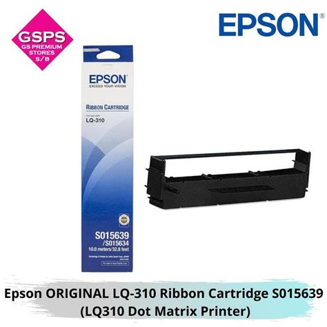 Epson Original Lq Ribbon Cartridge S Lq Dot Matrix