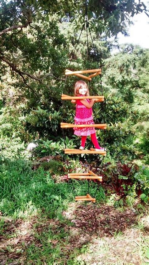 Diy Tutorial Wooden Monkey Bars Wiwiurka Wooden Climber Made By