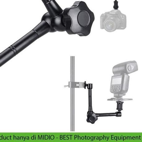 Jual Magic Arm Midio Articulating Magic Friction Arm Adjustable W Hot Shoe Shopee Indonesia