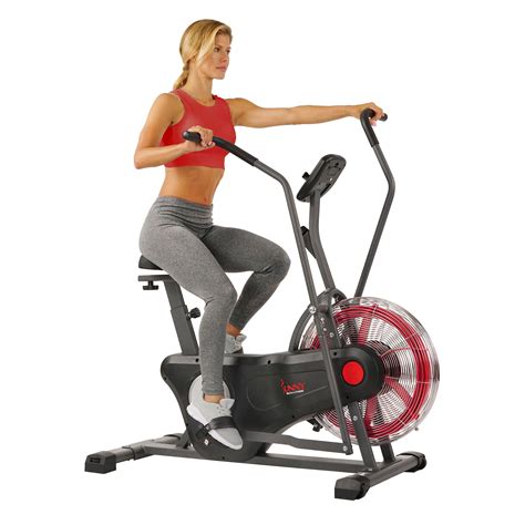 Sunny Health Fitness Air Fan Bike Trainer Indoor Cycle Sf B