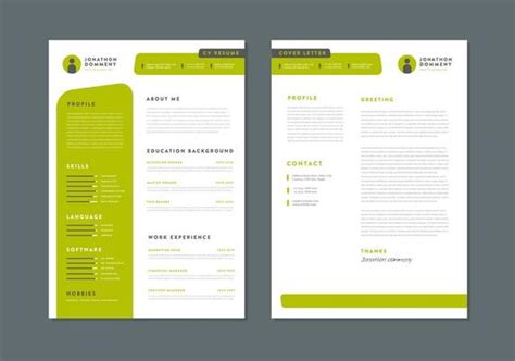 Creative Resume Vector Art Icons And Graphics For Free Download