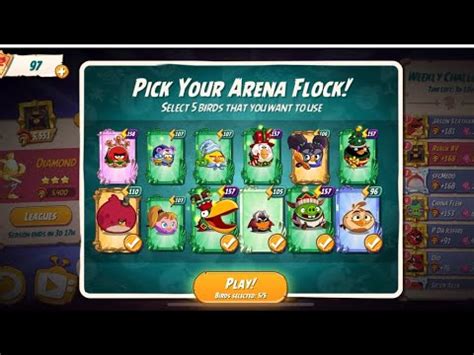 Angry Birds Winning Streak Arena Battle Complete Streak Youtube