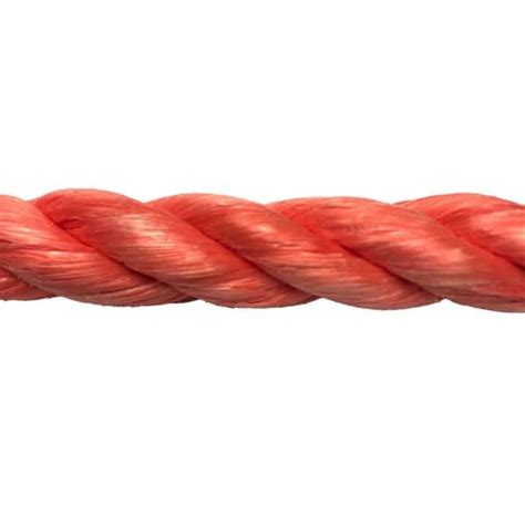 12mm Orange Polypropylene Rope 220 Metre Coil RopeServices UK