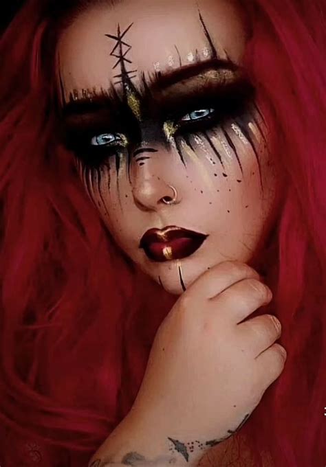 Pin By Emeline Mesplomb On Maquillage Viking In 2023 Viking Makeup