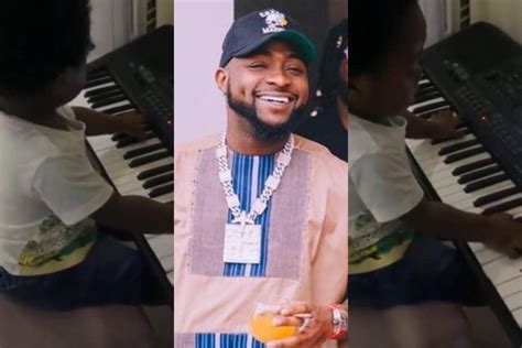 A National Son Day Davido Shares Lovely Photos Of Ifeanyi Abtc