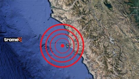 Temblor En Lima De Grados Epicentro Fue En El Callao Seg N El