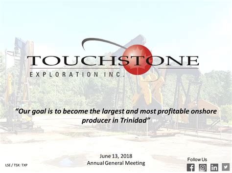 Touchstone Exploration Pbegf Investor Presentation Slideshow