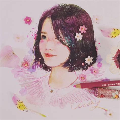 Fan Art Of Lee Ji Eun 이지은 Also Known Mononymously As Iu 아이유 By Woony Jinny3148 On