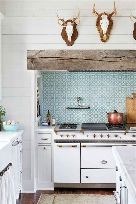 60 Fancy Farmhouse Kitchen Backsplash Decor Ideas 11 Farmhouse