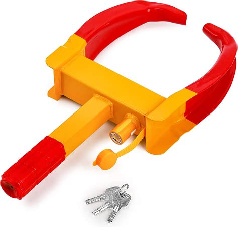 Buy Hedume Wheel Clamp Lock With 3 Keys Universal Security Tire Lock