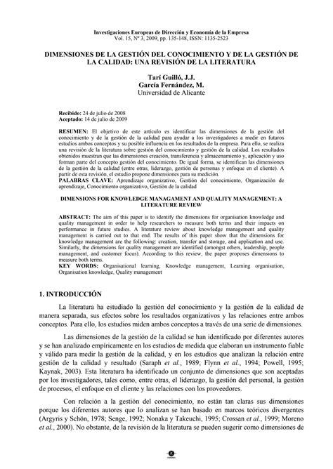 SOLUTION Dimensiones De La Gesti N Del Conocimiento Y De La Gesti N De