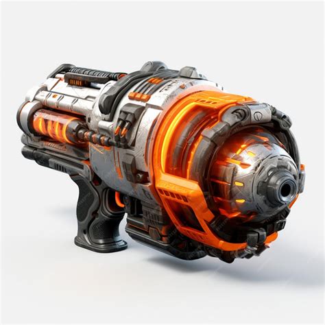 Premium Photo | Energy blaster with white background high quality u
