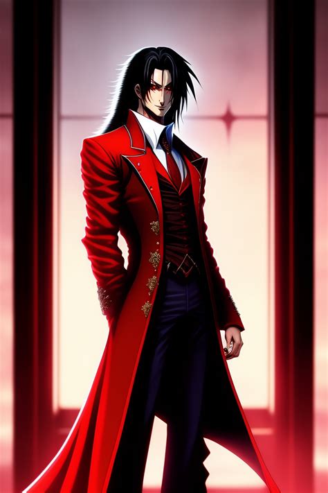 Lexica Alucard Hellsing In A Crimson Suit