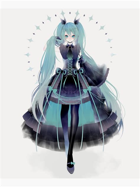 Sexy Hatsune Miku Waifu Kawaii Hot Vocaloid Lewd Anime Girl Lolita Sticker Von Anime Land159