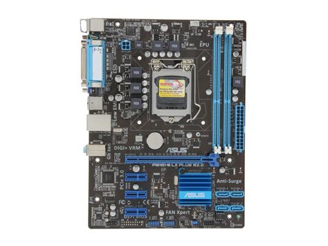 Asus P8h61 M Lx Plus R20 Lga 1155 Micro Atx Intel Motherboard With