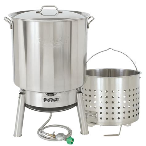 82 Qt Stainless Steamboil Kit Outdoor Cooker Bayou Classic