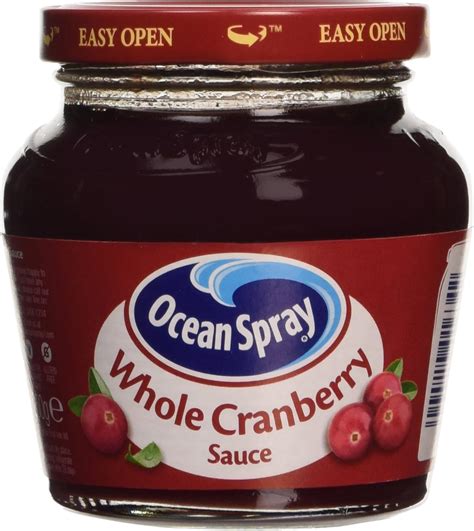 Ocean Spray Whole Cranberry Sauce 250g Amazon Ca Grocery And Gourmet Food