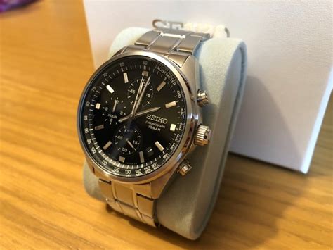 Seiko NO RESERVE PRICE Chronograph SSB379P1 Men Catawiki