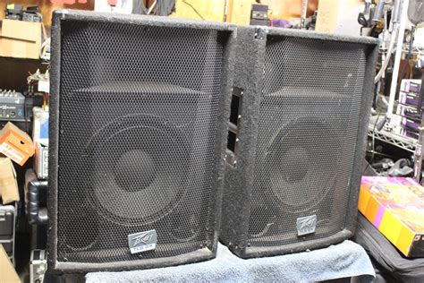 Peavey Tls 2x 2 Way 12″ 500 Watt Speaker Pair Action Sound Music