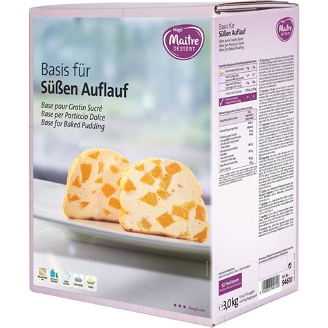 Transgourmet Österreich Hügli Basis für süßen Auflauf 3 kg