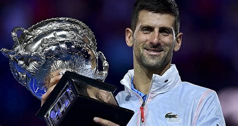 Open Daustralie Novak Djokovic Remporte Son 22e Titre Du Grand Chelem Et égale Nadal