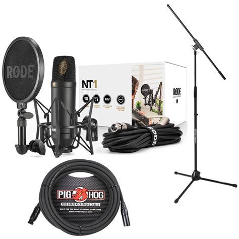 Rode NT1 KIT Complete Recording Microphone Kit with XLR Cable and Stand