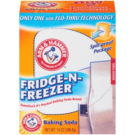 Arm Hammer Baking Soda Fridge N Freezer Odor Absorber 14 Oz Pack Of 2