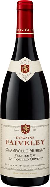 Chambolle Musigny La Combe D Orveau Premier Cru Rouge