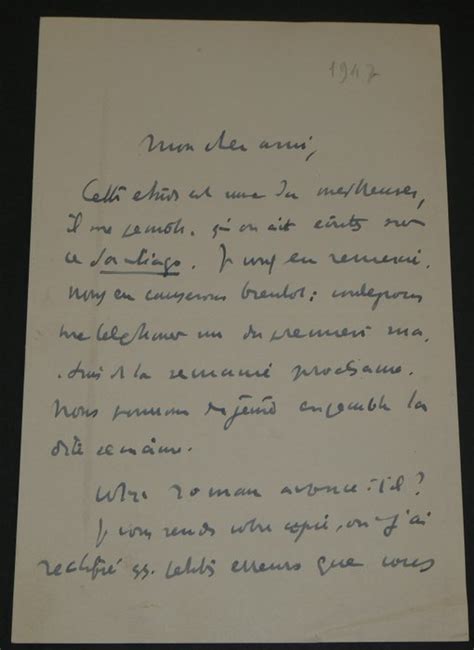 Henry de Montherlant Romancier Lettre autographe signée Catawiki