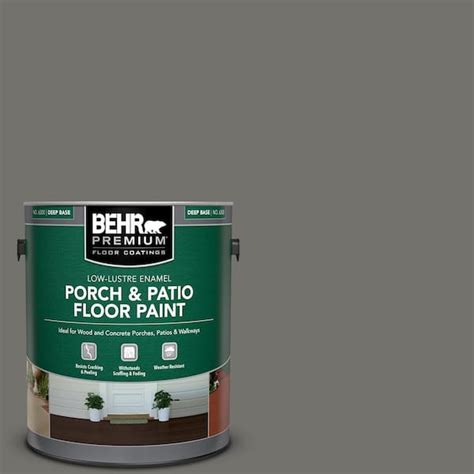 BEHR PREMIUM 1 Gal SC 131 Pewter Low Lustre Enamel Interior Exterior