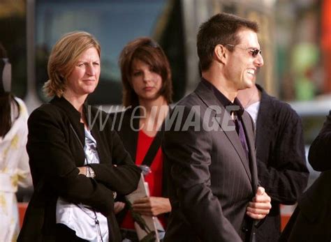 Actor Tom Cruise and sister Lee Anne Mapother as they arrive at the ...