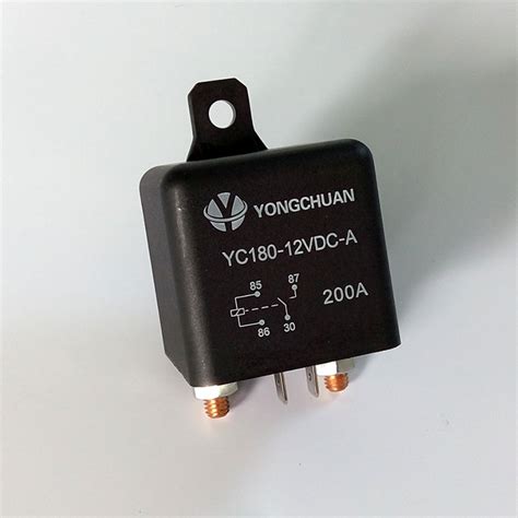 Car Truck Motor Automotive High Current Relay 12V 24V 200A 2 4W