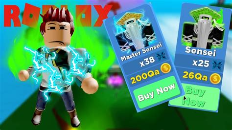 Roblox Thẳng Tiến Rank Master Sensei Một Cách Dễ Dàng Khi Có 2 Pet Này