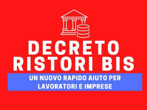 Il Decreto Ristori E Il Contributo A Fondo Perduto Per Chi E Come