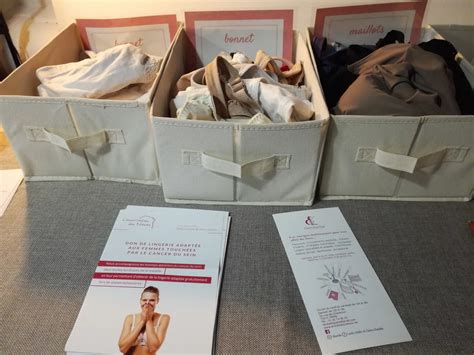 Orléans dons de lingerie aux femmes touchées par le cancer du sein VIBRATION