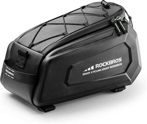 Rockbros Bike Rack Bags Hard Shell Bicycle Rear Rack Bag