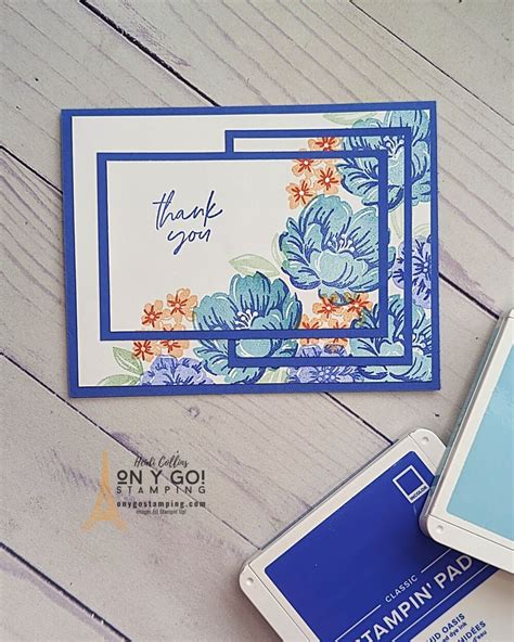 Easy Card Making Technique Triple Stamping ON Y GO STAMPING