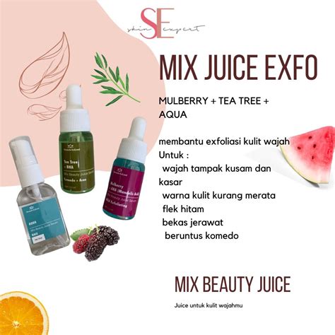 Triple Serum Wajah Mix Beauty Juice Serum Nirmala Kalyani Skinexpert