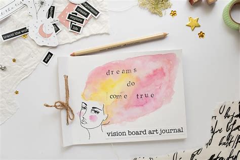 How to Make a Vision Board Art Journal in 7 Easy Steps - Artful Haven