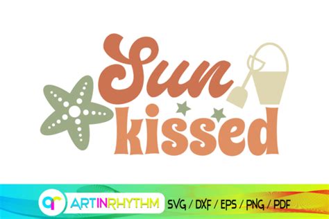 Sun Kissed Beach Svg Summer Svg Graphic By Artinrhythm Creative Fabrica